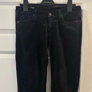 Citizens Of Humanity Women's Black Straight Leg Jeans